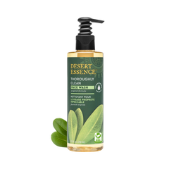 Desert Essence, Thoroughly Clean Tea Tree Oil Face Wash, 8 Fl Oz