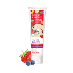 Desert Essence, Tutti Frutti Gel Toothpaste for Kids, 4.7 Fl Oz