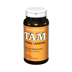 American Health, Tam Herbal Laxative, 100 Capsules