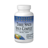 Planetary Herbals, Three Spices Sinus Complex, 180 Tablets