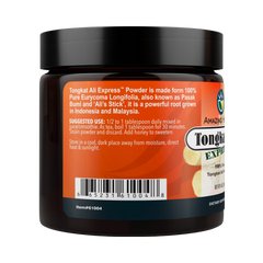 Amazing Herbs, Tongkat Ali Express Powder, 4 Oz