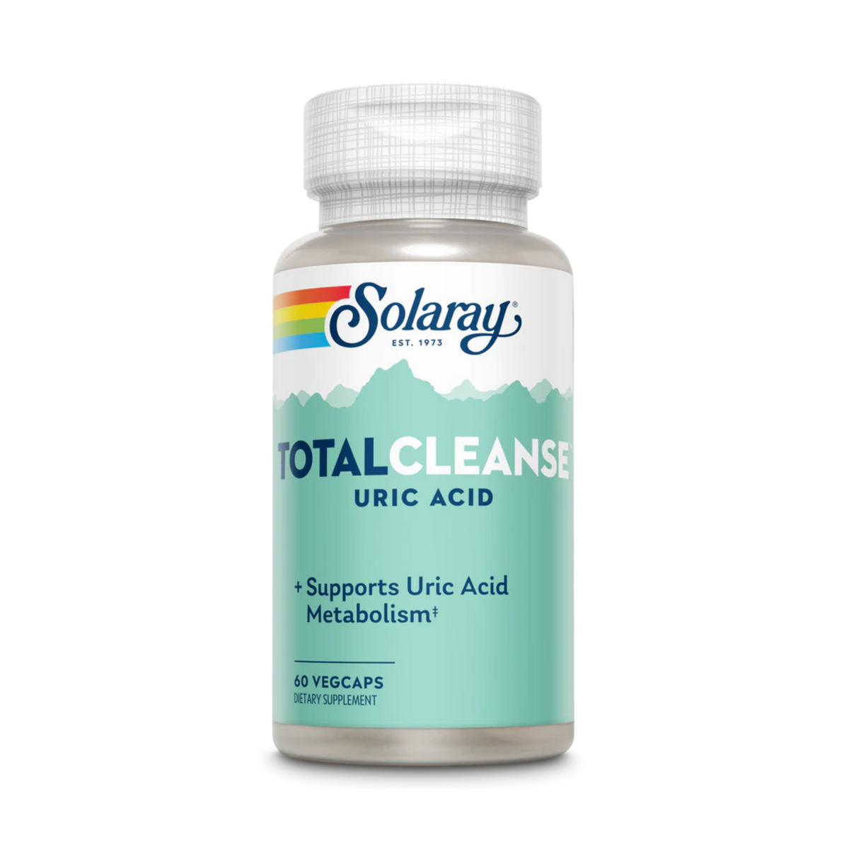 Solaray, Total Cleanse Uric Acid, 60 Capsules