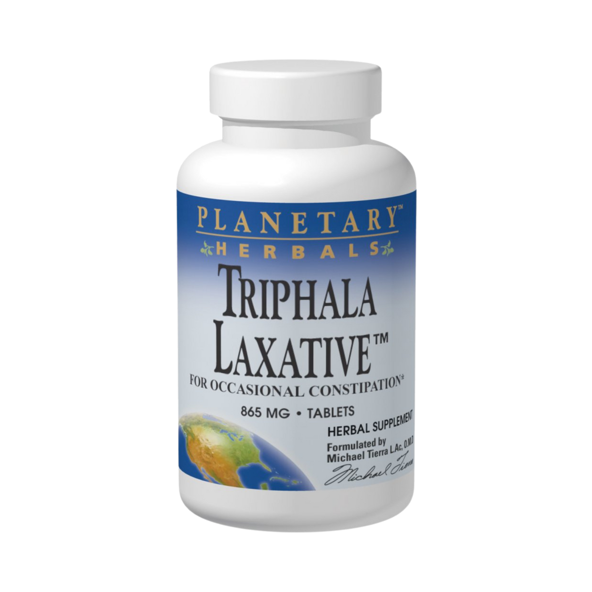 Planetary Herbals, Triphala Laxative, 120 Tablets