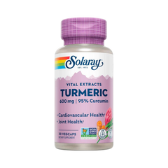 Solaray, Turmeric Extract, 600 Mg, 30 Capsules