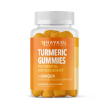 Havasu Nutrition, Turmeric & Ginger Gummies, Peach, 60 Gummies