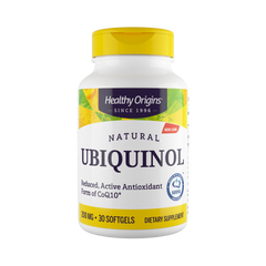 Healthy Origins, UBIQUINOL, Active From Of COQ10, 200 Mg, 30 Softgels