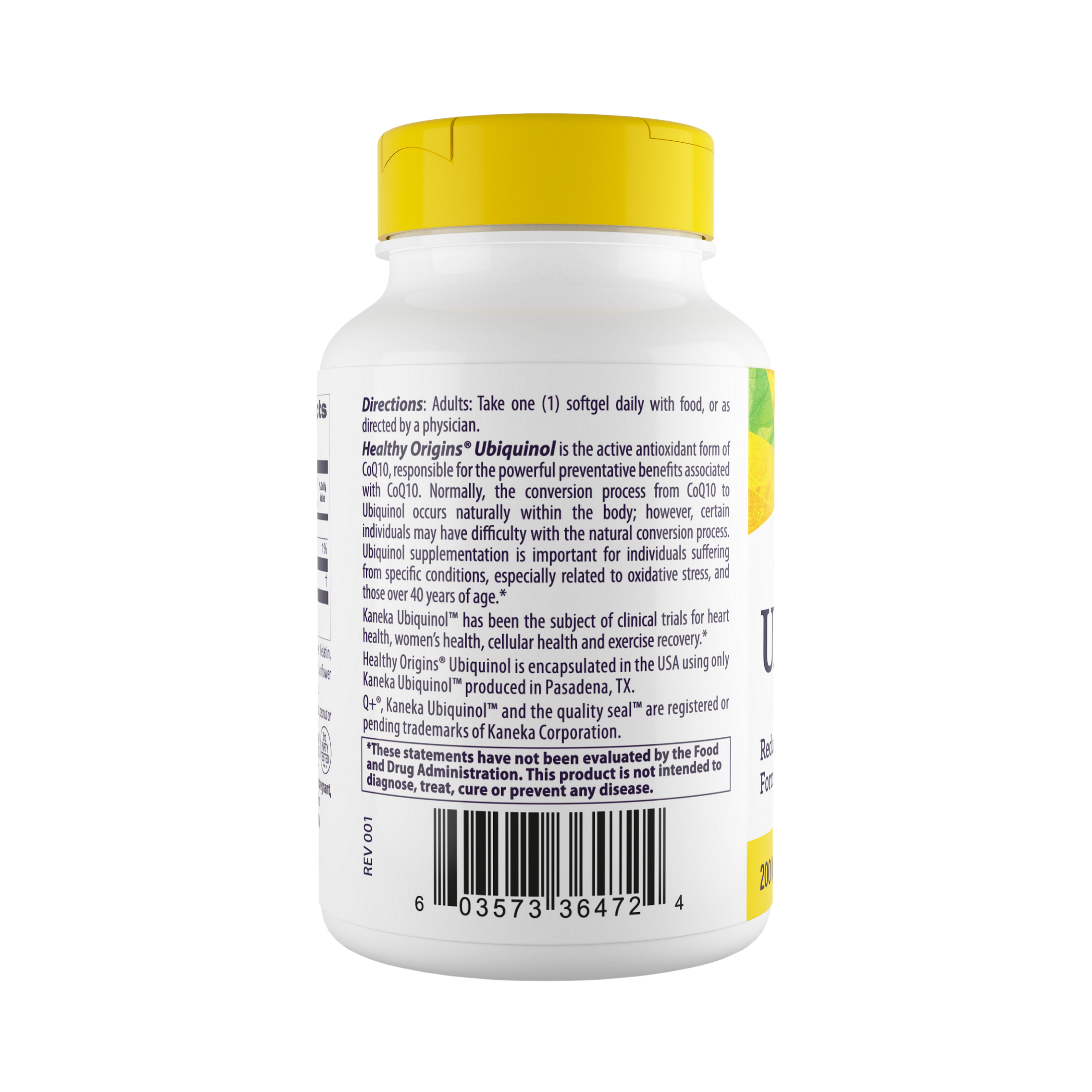 Healthy Origins, UBIQUINOL, Active From Of COQ10, 200 Mg, 150 Softgels