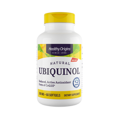 Healthy Origins, UBIQUINOL, Active From Of COQ10, 300 Mg, 60 Softgels