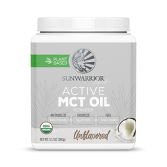 Sunwarrior, Sport, Active MCT Oil Powder, Unflavored, 360 g