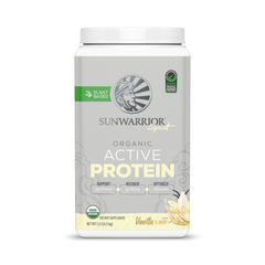 Sunwarrior, Sport, Organic Active Protein, Vanilla, 1 kg