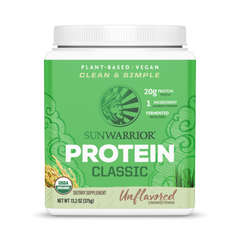 Sunwarrior, Classic Protein, Unflavored, 375 g