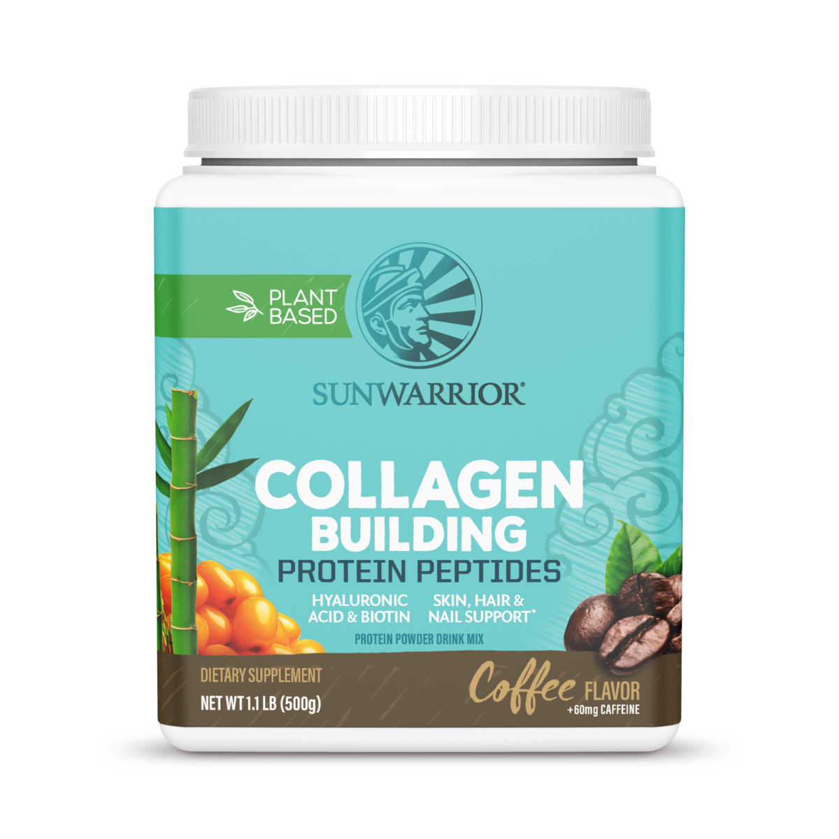 Sunwarrior, Collagen Building Protein Peptides, Chocolate Fudge, 500 g