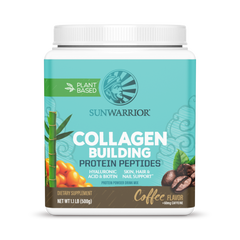 Sunwarrior, Collagen Building Protein Peptides, Coffee, 500 g