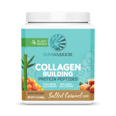 Sunwarrior, Collagen Building Protein Peptide, Salted Caramel, 500 g