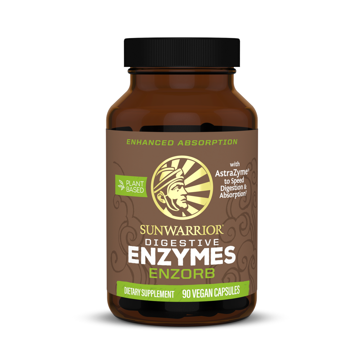 Sunwarrior, Digestive Enzymes, Enzorb , 90 Vegan Capsules