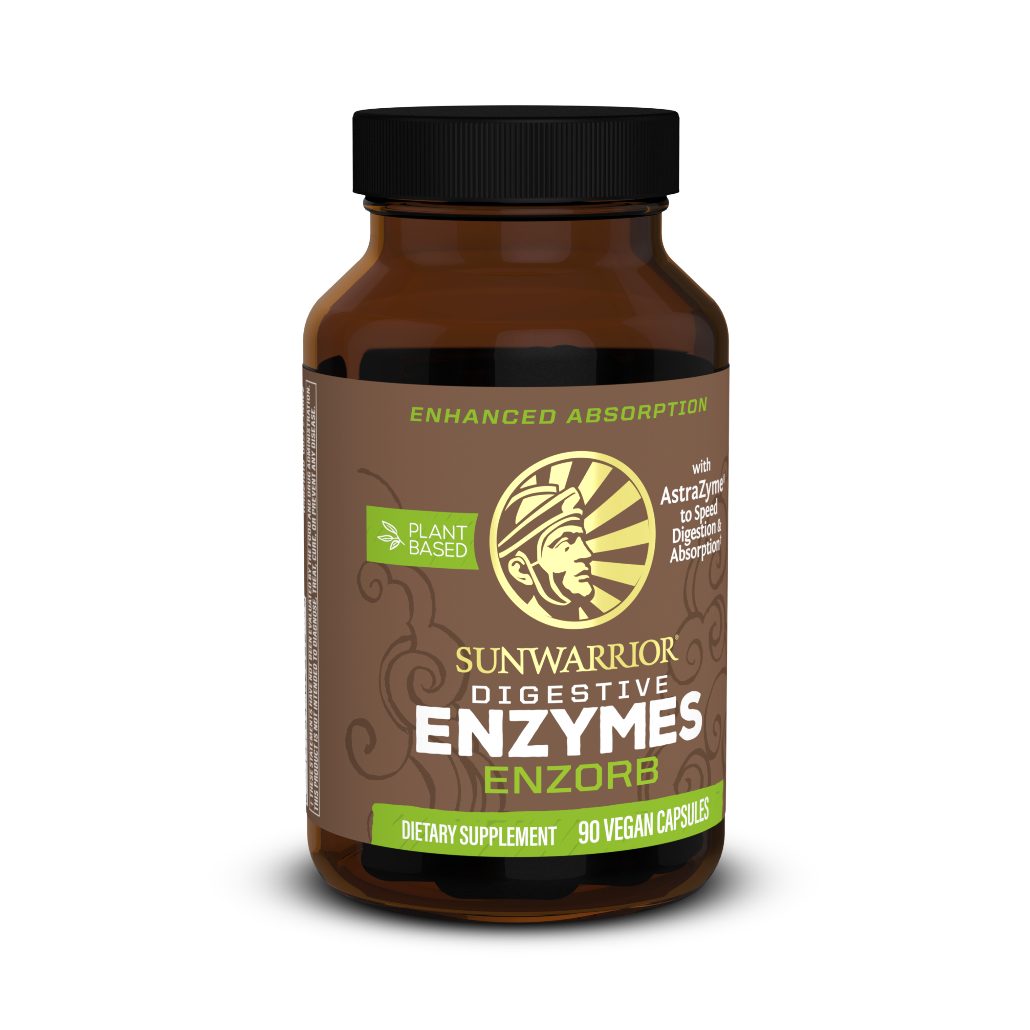 Sunwarrior, Digestive Enzymes, Enzorb , 90 Vegan Capsules