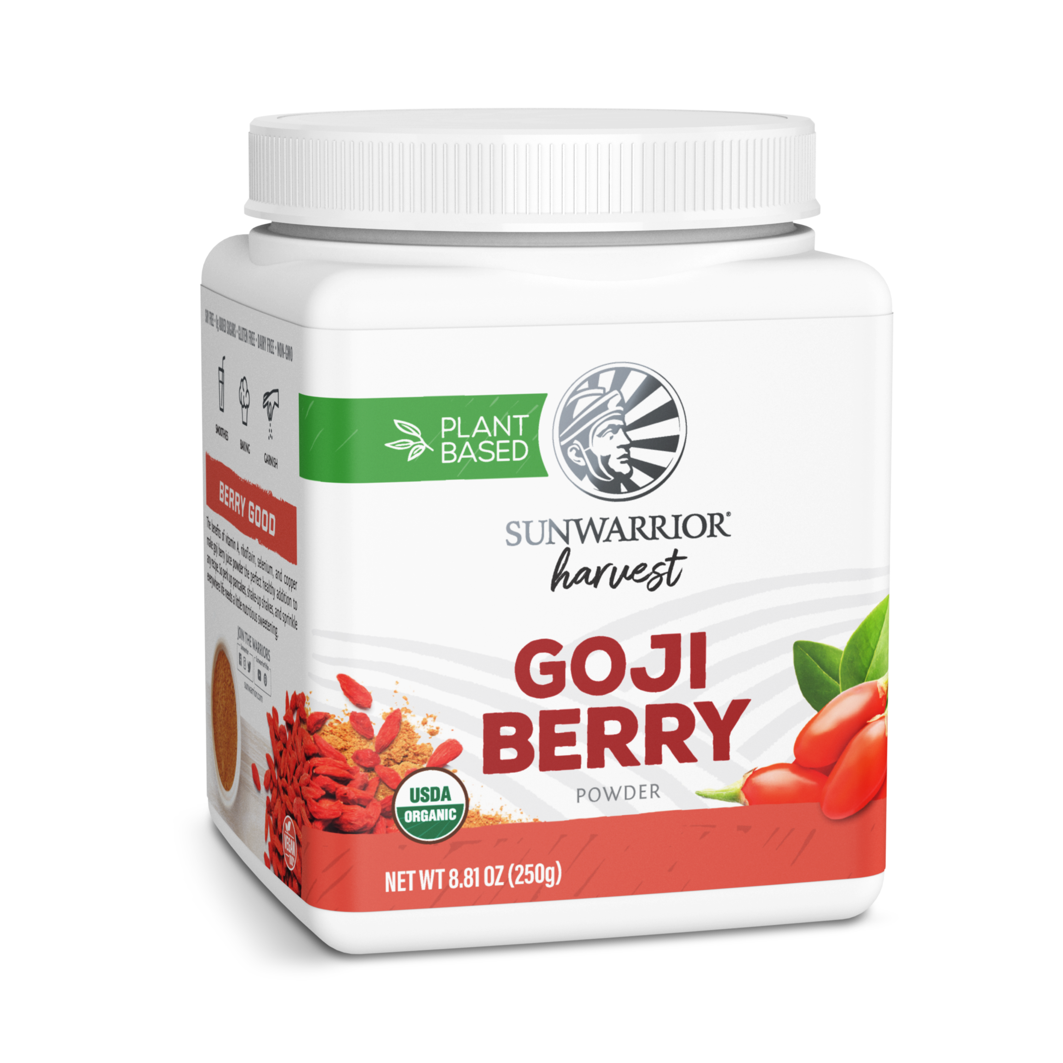 Sunwarrior, Harvest, Goji Berry Powder, 250 g