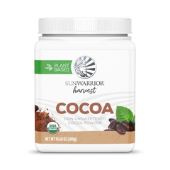 Sunwarrior, Harvest Cocoa Powder, Chocolate, 300 gm