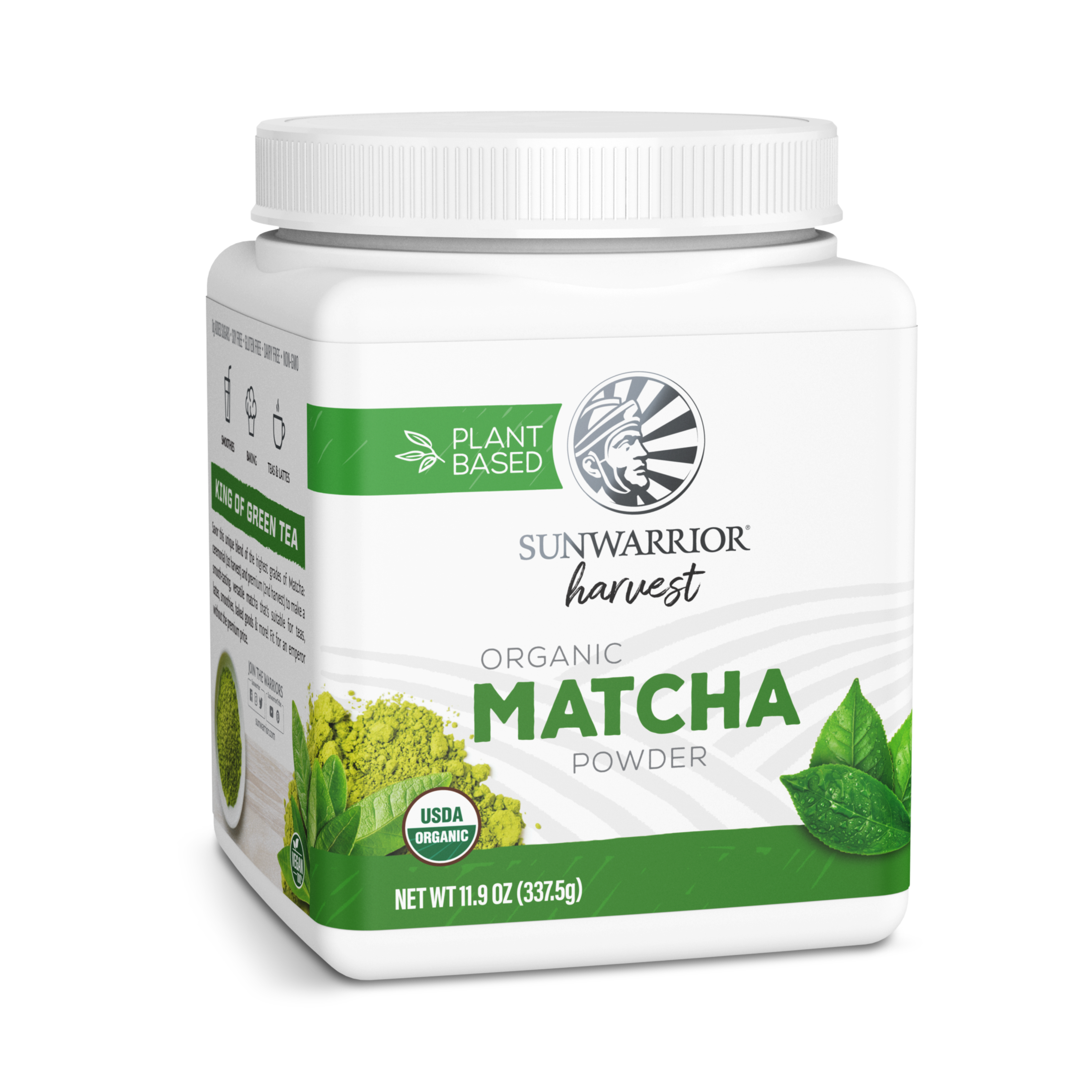 Sunwarrior, Harvest, Organic Matcha Powder, 337.5 g