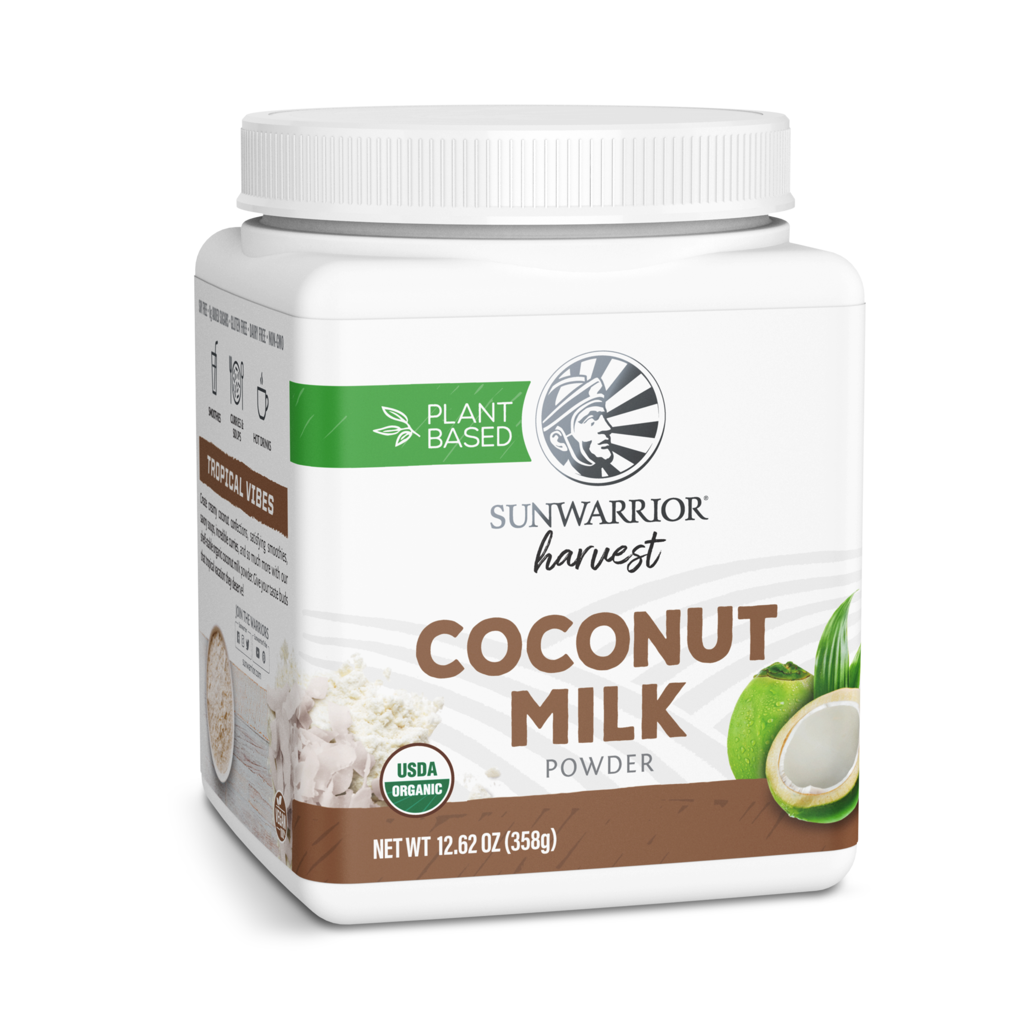 Sunwarrior, Harvest, Coconut Milk Powder, 358 g