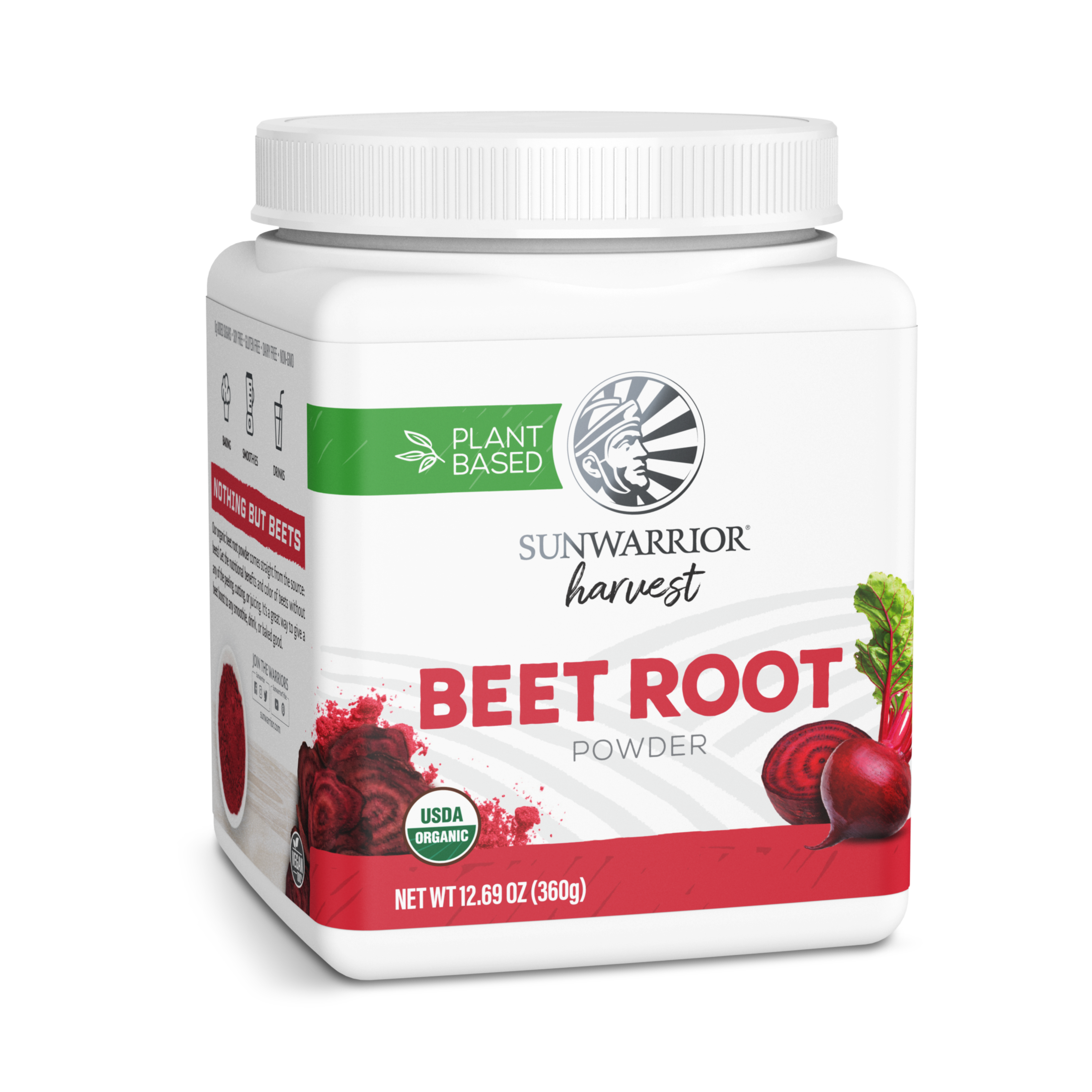 Sunwarrior, Harvest, Beetroot Powder, 360 g