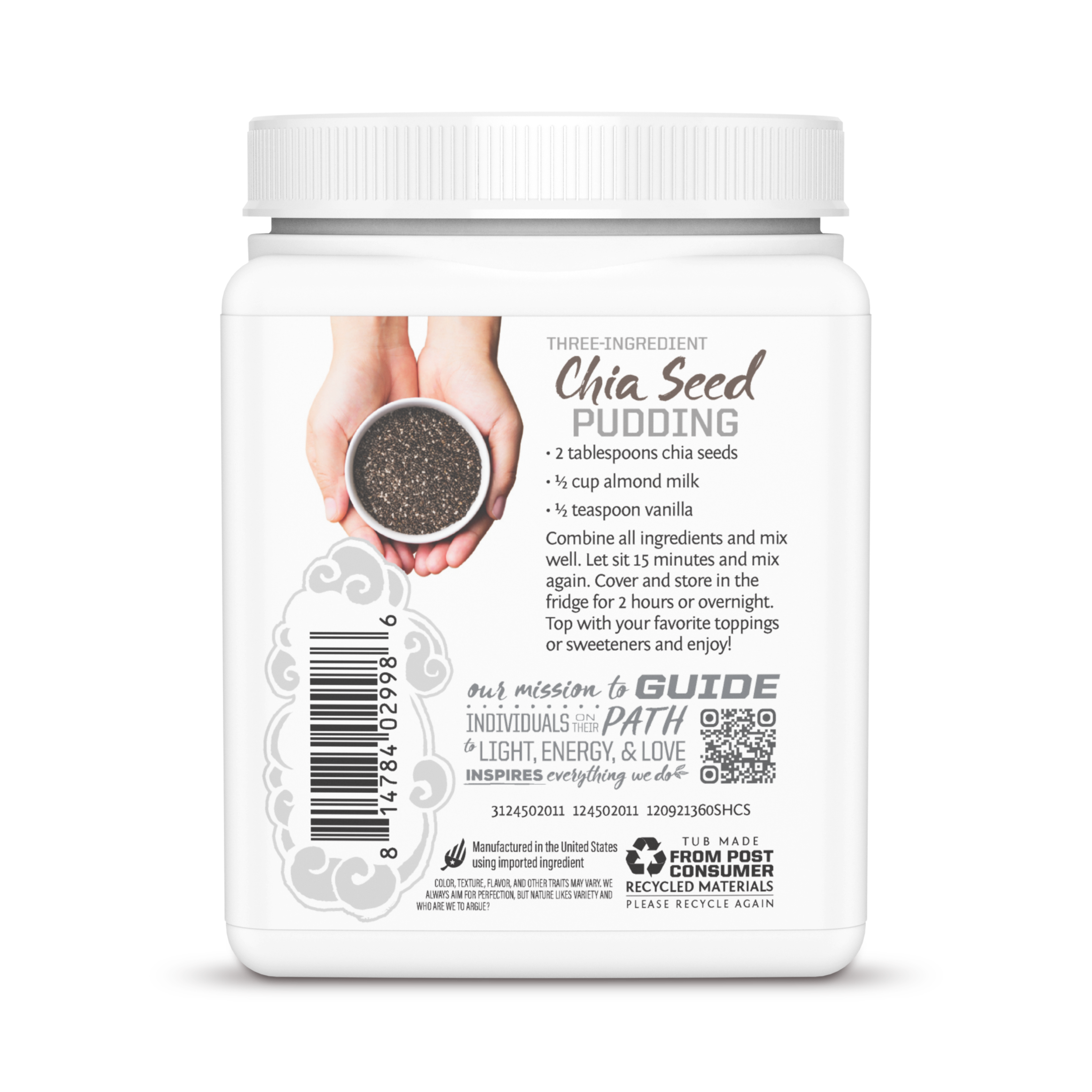 Sunwarrior, Harvest, Chia Seeds, 360 g