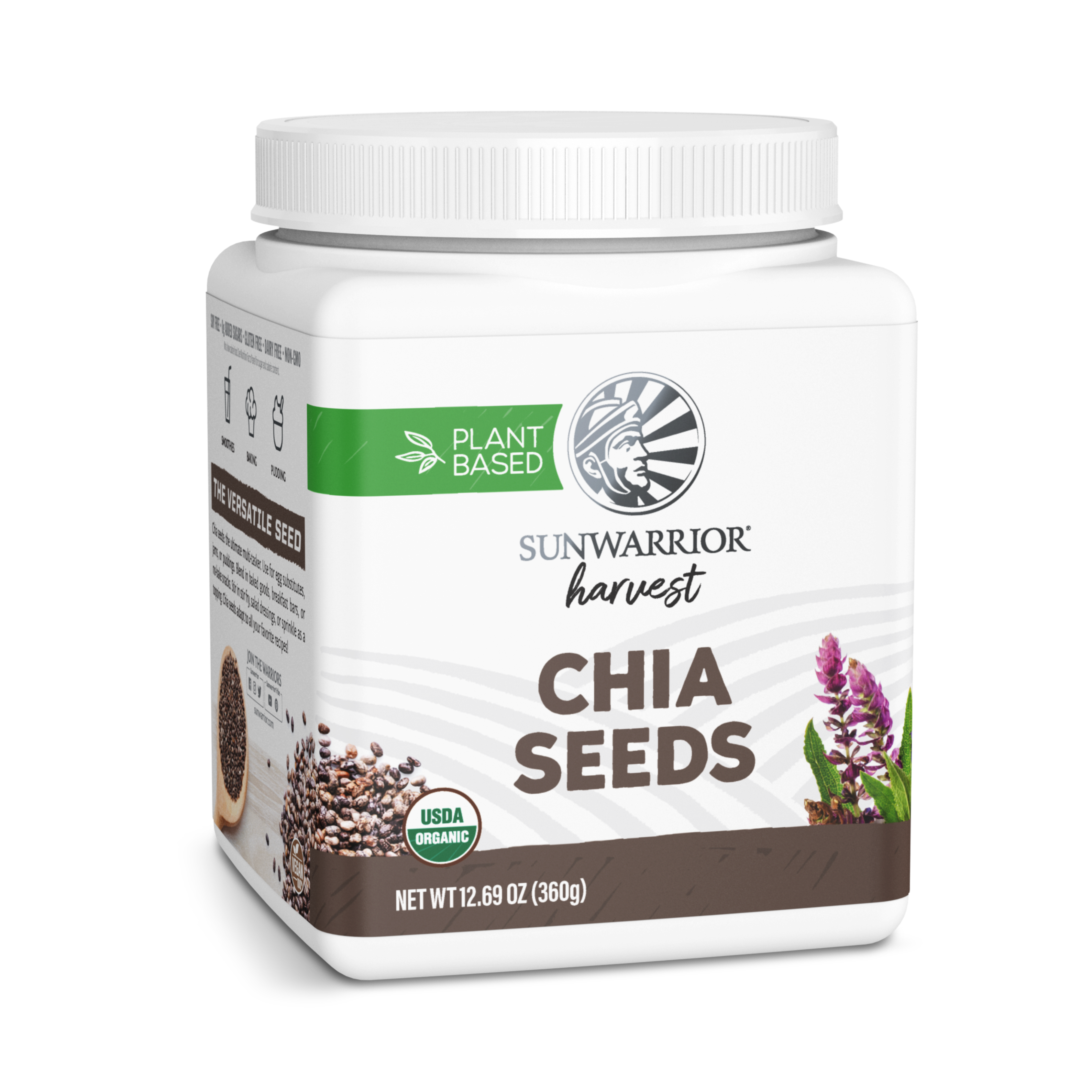 Sunwarrior, Harvest, Chia Seeds, 360 g