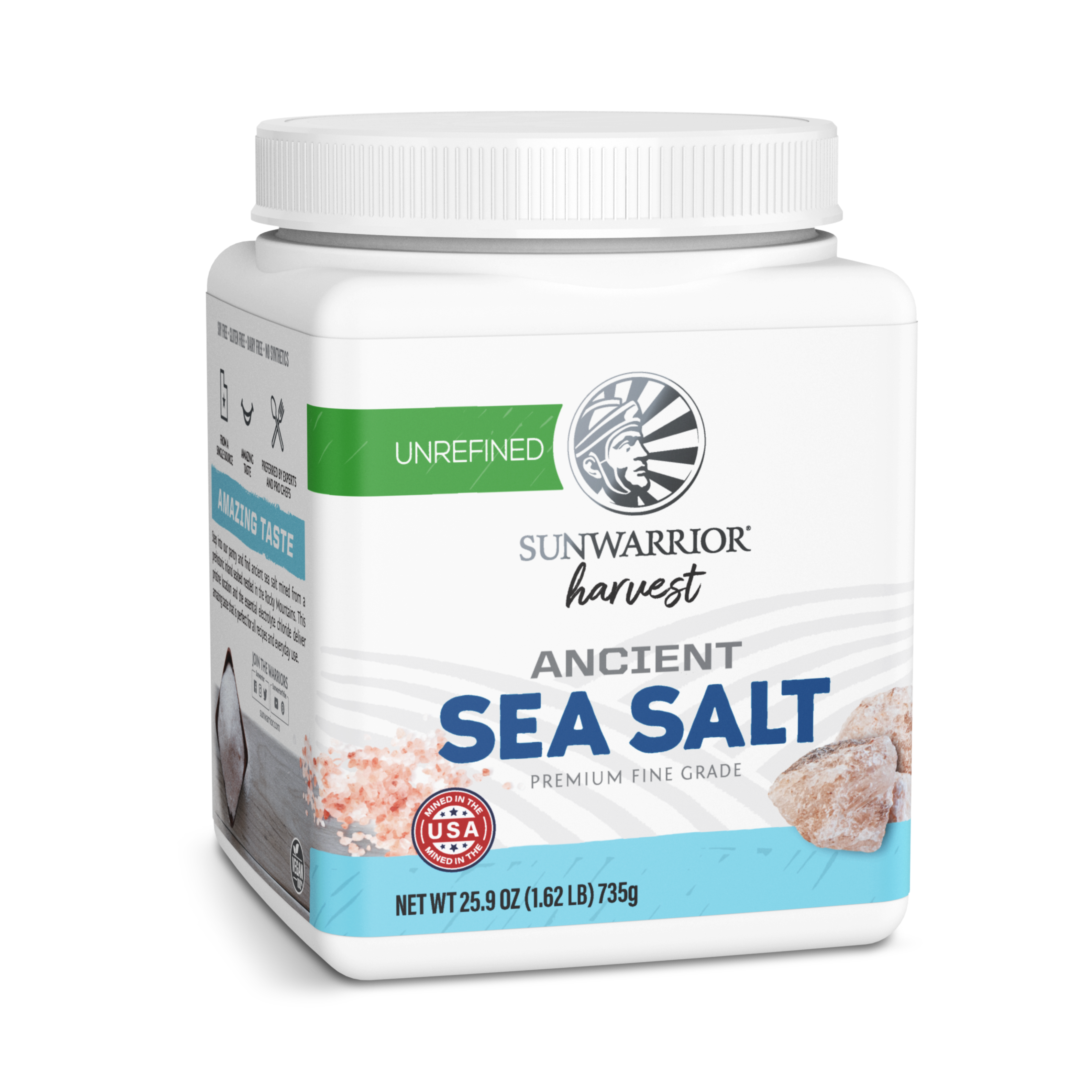 Sunwarrior, Harvest, Ancient Sea Salt, 735 g