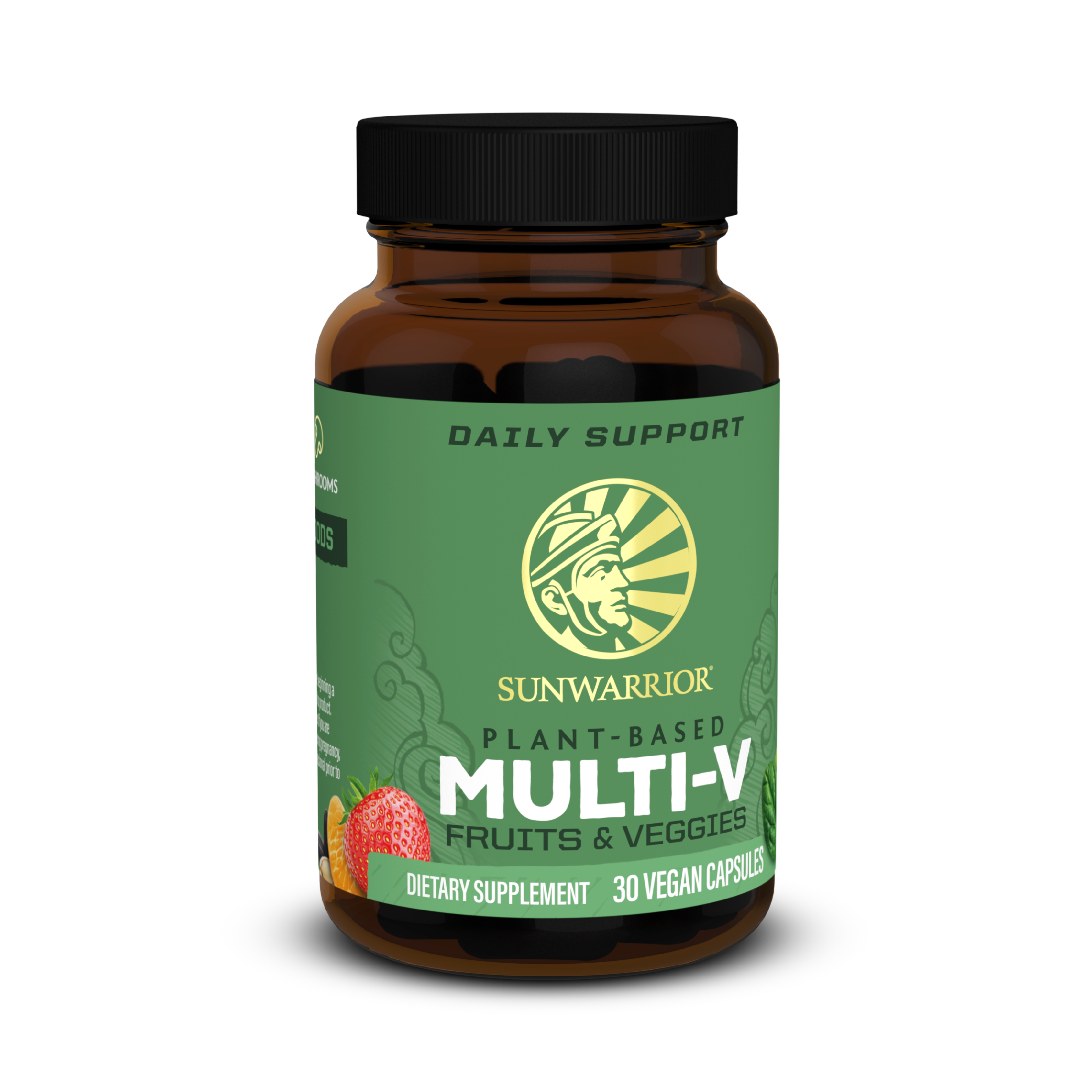 Sunwarrior, Plant-Based Multi-V, 30 Vegan Capsules