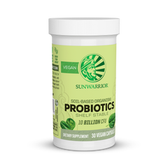 Sunwarrior, Probiotics, 10 Billion CFU, 30 Vegan Capsules