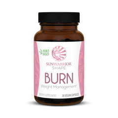 Sunwarrior, Shape, Burn, Weight Management, 30 Vegan Capsules