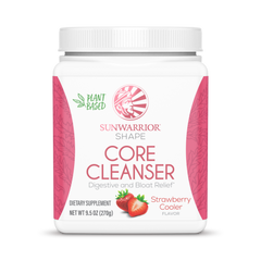 Sunwarrior, Shape, Core Cleanser, Strawberry Cooler, 270 g