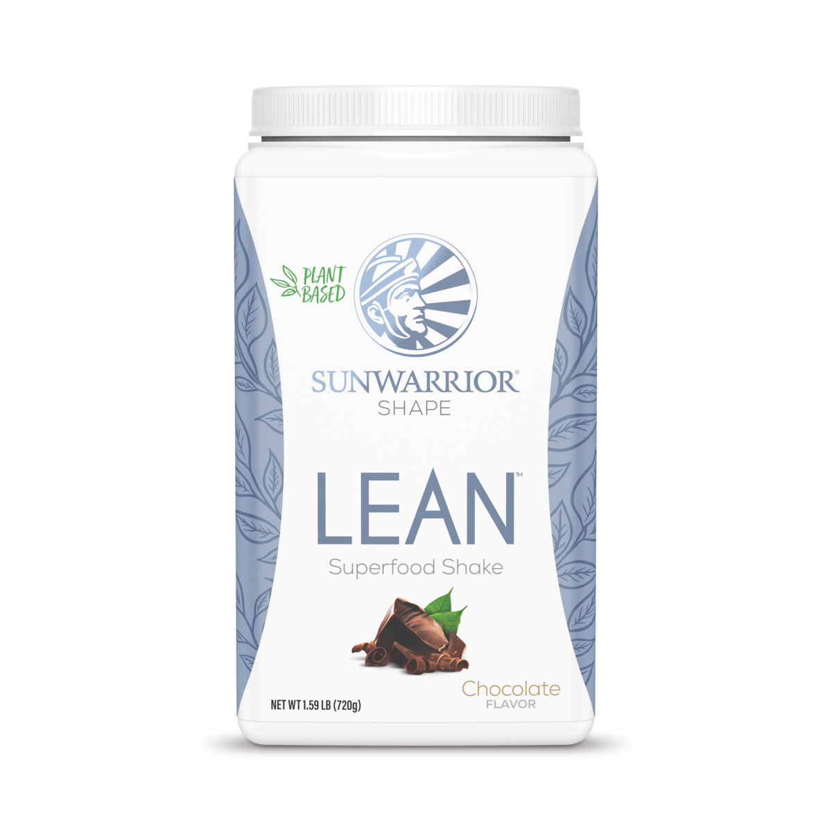 Sunwarrior, Shape, Lean Superfood Shake, Chocolate, 720 g