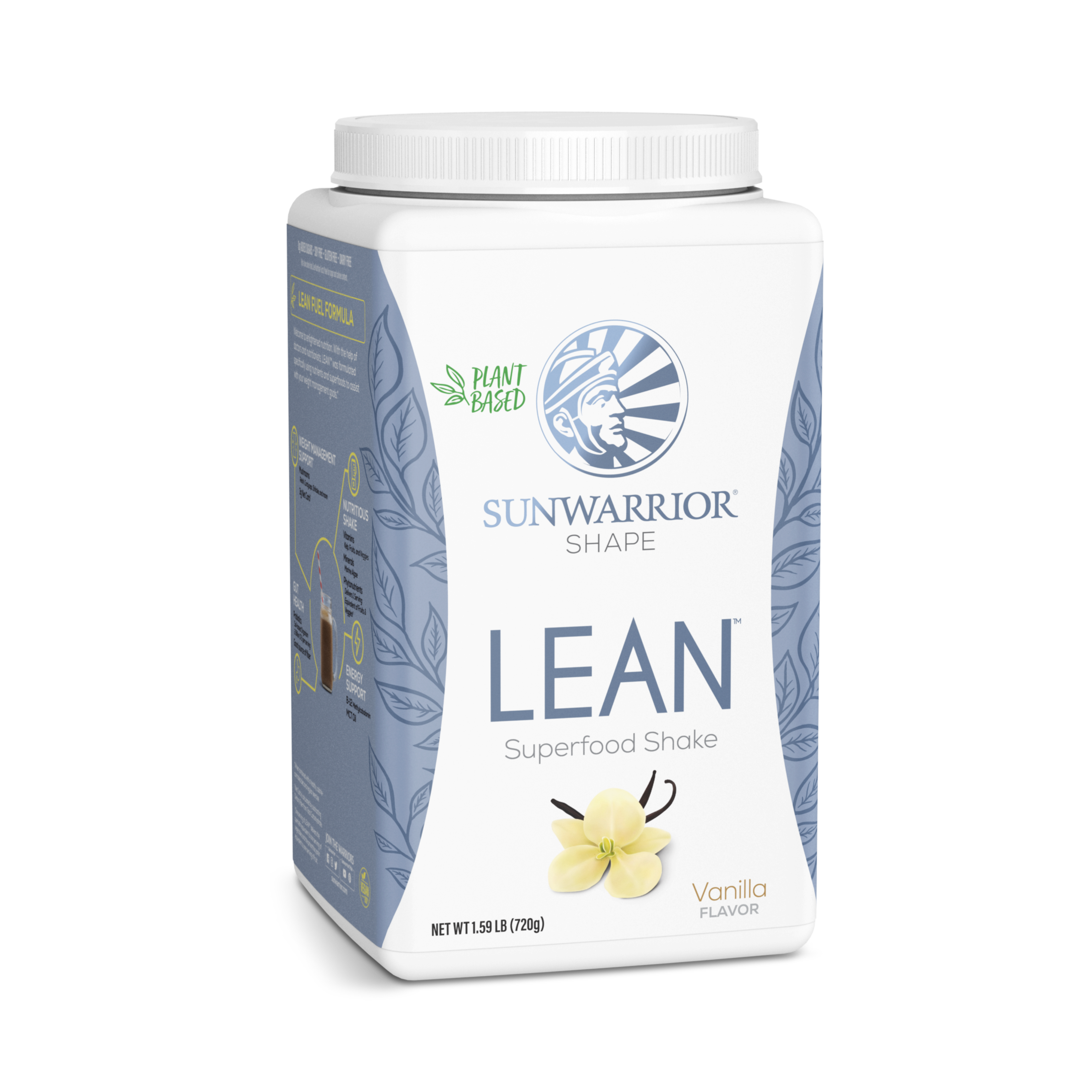 Sunwarrior, Shape, Lean Superfood Shake, Vanilla, 720 g