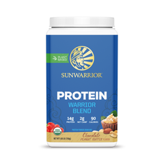 Sunwarrior, Warrior Blend, Protein, Chocolate Peanut Butter, 750 g