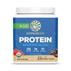 Sunwarrior, Warrior Blend, Protein, Mocha, 375 g