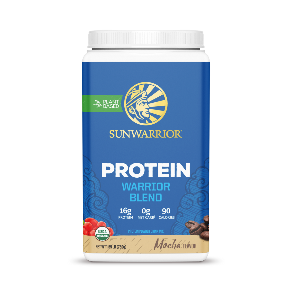 Sunwarrior, Warrior Blend, Protein, Mocha, 750 g