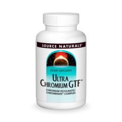 Source Naturals, Ultra Chromium GTF, 200 Mcg, 120 Tablets