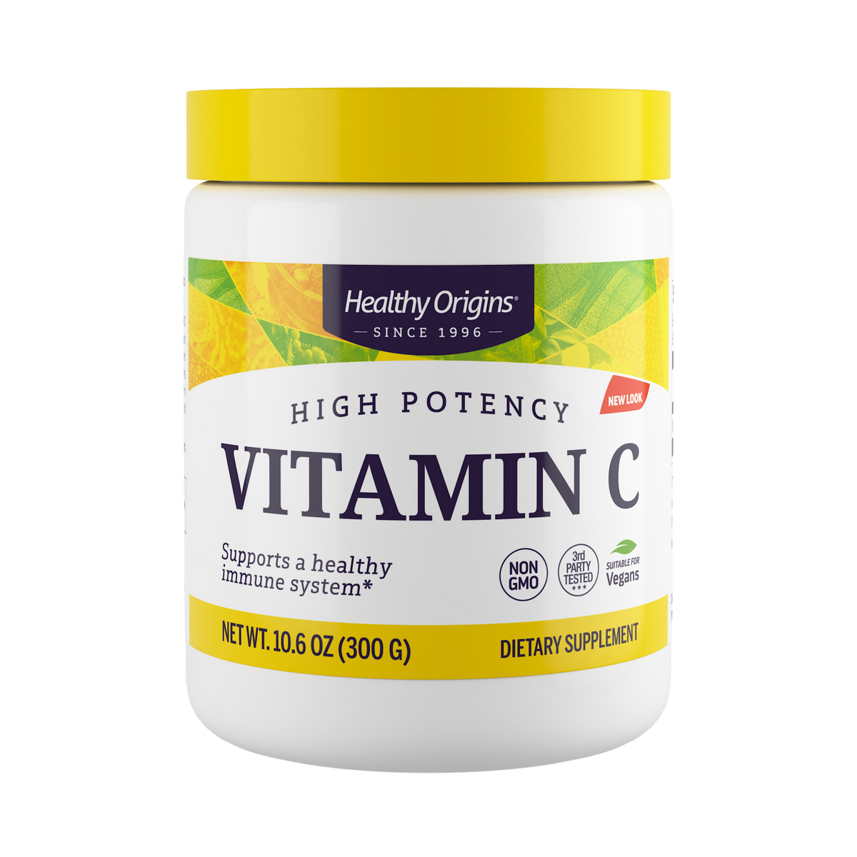 Healthy Origins, Vitamin C, 1000 Mg, Non-GMO Powder, 10.6 Oz