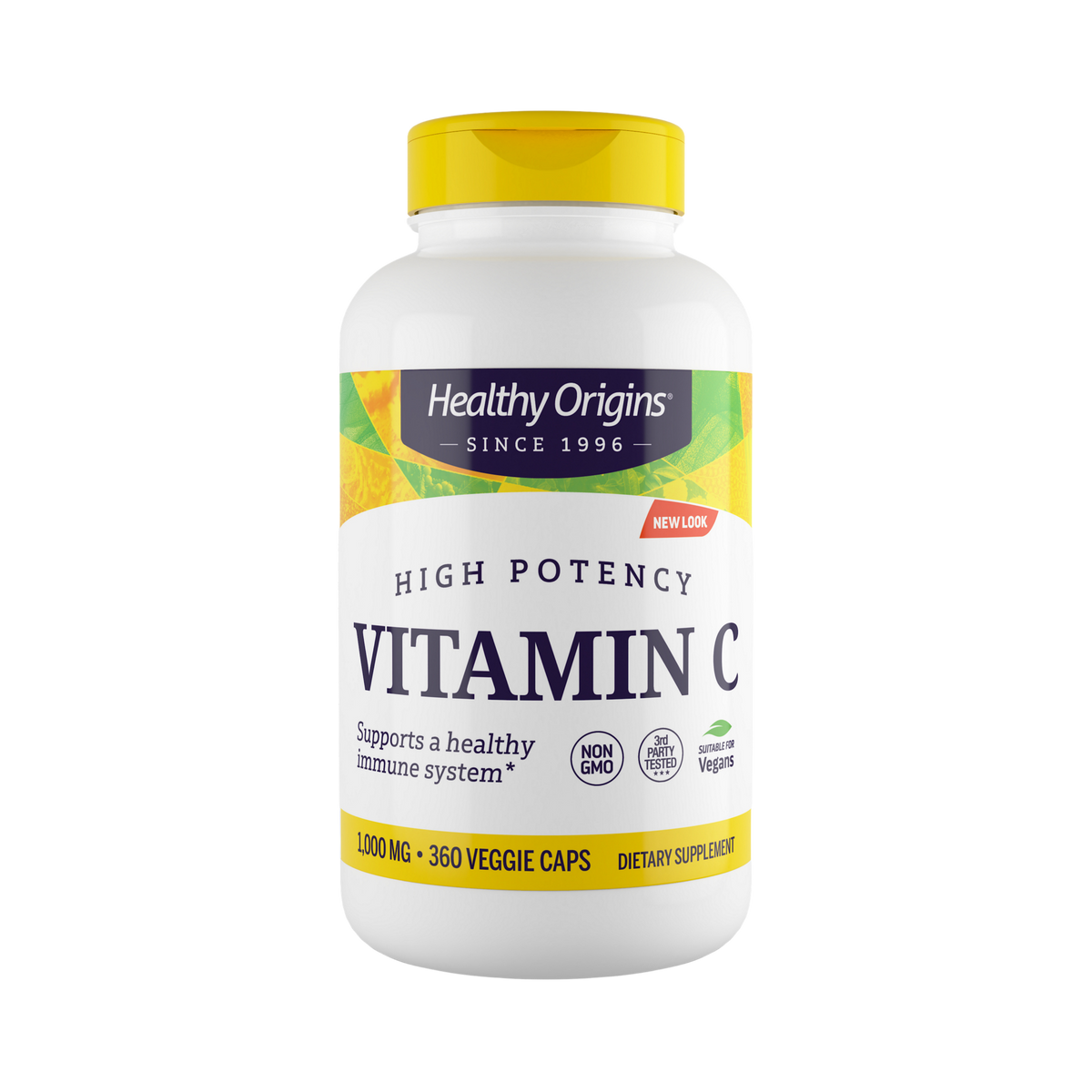 Healthy Origins, Vitamin C, 1000 Mg, Non-GMO, 360 Veggie Caps