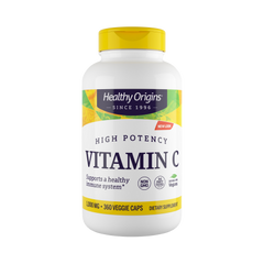 Healthy Origins, Vitamin C, 1000 Mg, Non-GMO, 360 Veggie Caps