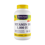 Healthy Origins, Vitamin DЗ Gels, 1000 IU, Lanolin, 360 Softgels