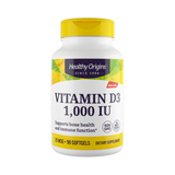 Healthy Origins, Vitamin DЗ Gels, 1000 IU, Lanolin, 90 Softgels