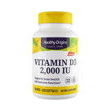 Healthy Origins, Vitamin DЗ Gels, 2000 IU, Lanolin, 120 Softgels