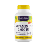 Healthy Origins, Vitamin DЗ Gels, 2000 IU, Lanolin, 240 Softgels