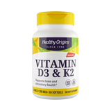 Healthy Origins, Vitamin D3 & K2, 60 Softgels