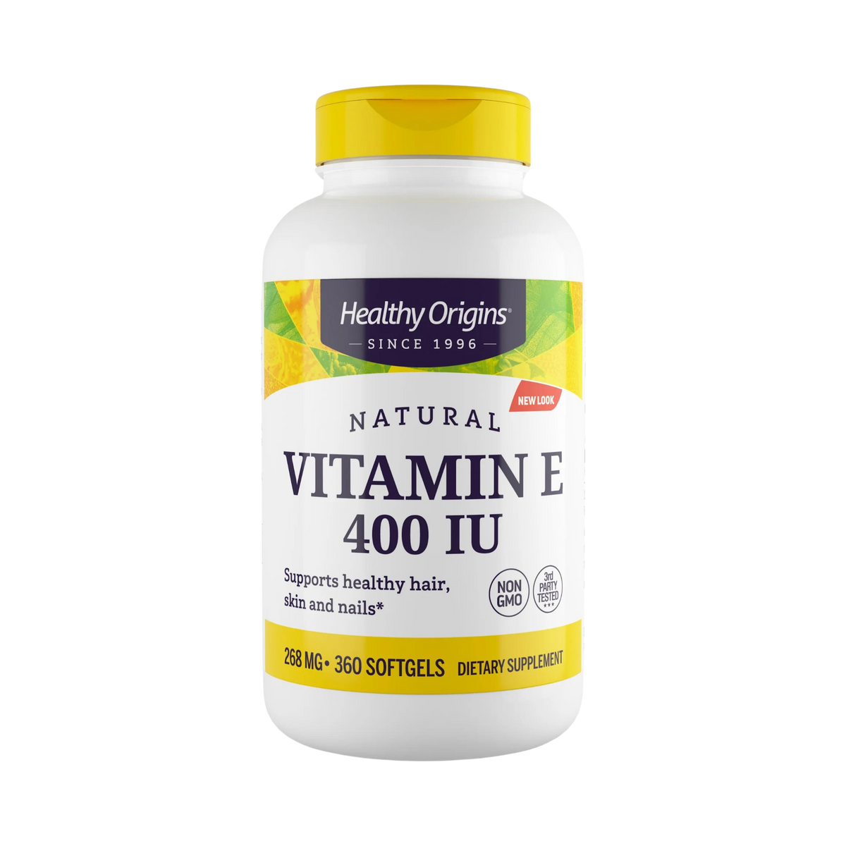 Healthy Origins, Vitamin E, 400 IU, Natural MIxed Toco, 360 Softgels