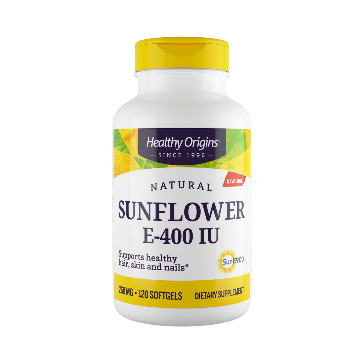 Healthy Origins, Vitamin E, 400 IU, Sunflower, 120 Softgels