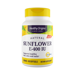 Healthy Origins, Vitamin E, 400 IU, Sunflower, 60 Softgels