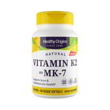 Healthy Origins, Vitamin K2 As MK-7, 100 Mcg, 60 Veggie Gels